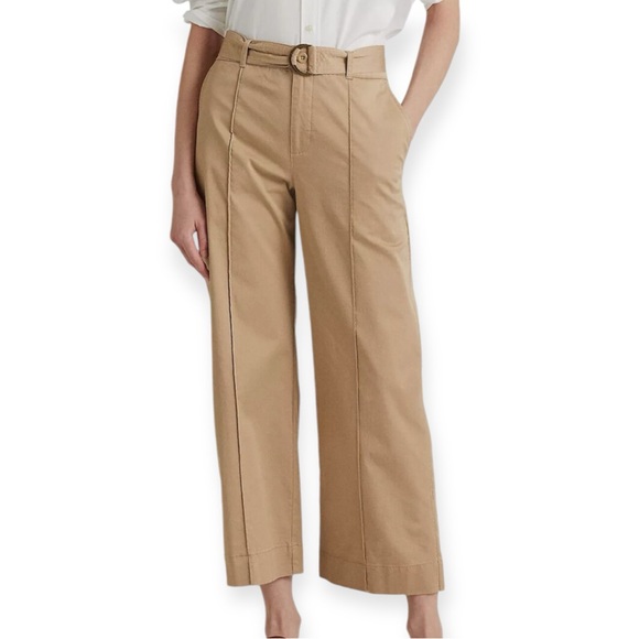 Lauren Ralph Lauren Pants - Lauren Ralph Lauren Cropped Wide Leg Pants NWT